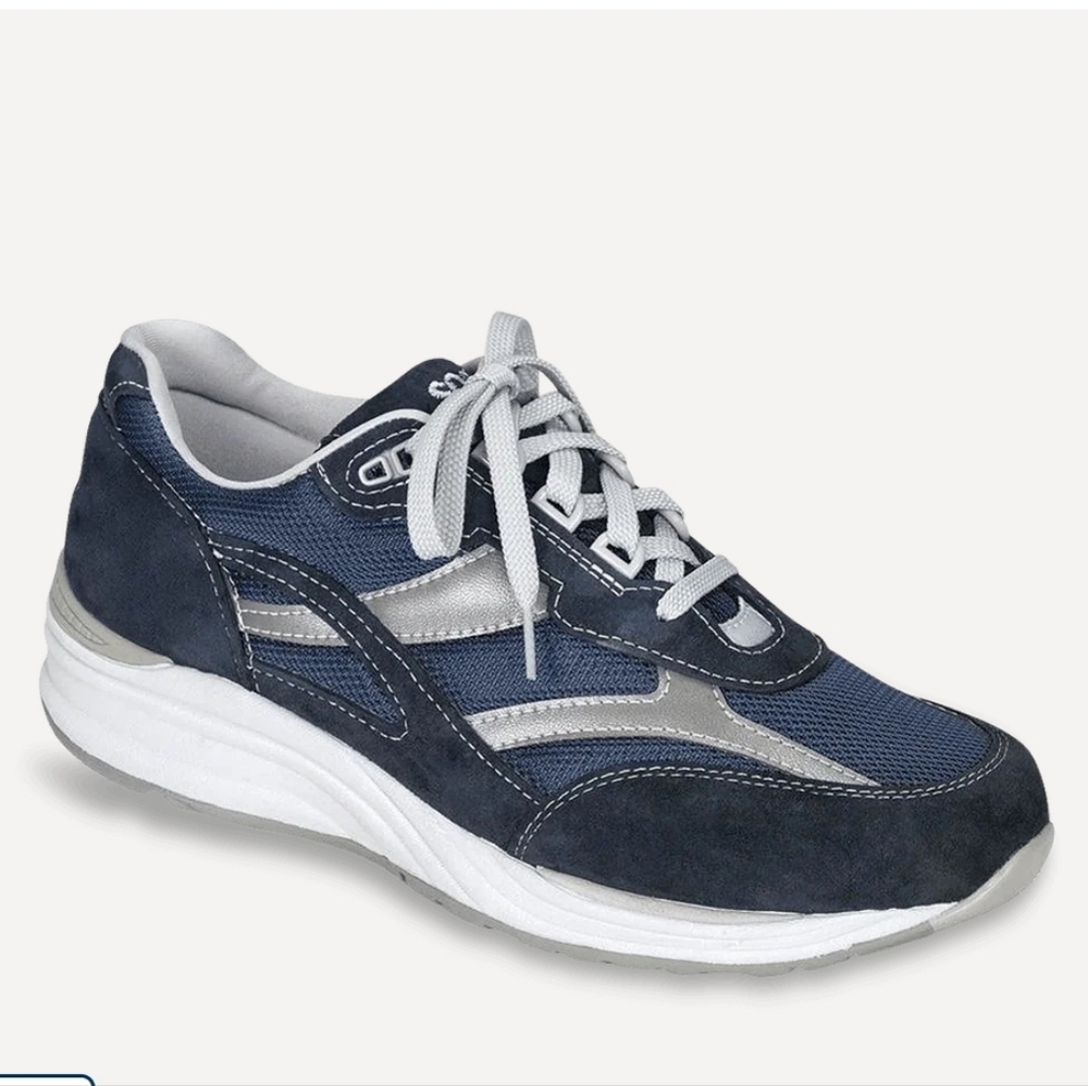 SAS Journey Mesh Lace Up Sneaker Blue Mens 8.5M